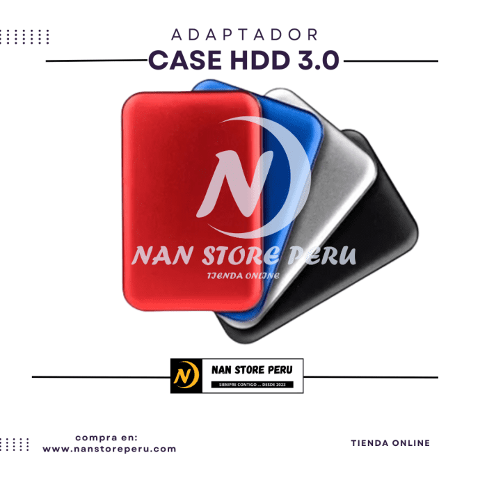 CASE 2.5″ USB3.0 PRESION ALUMINIO