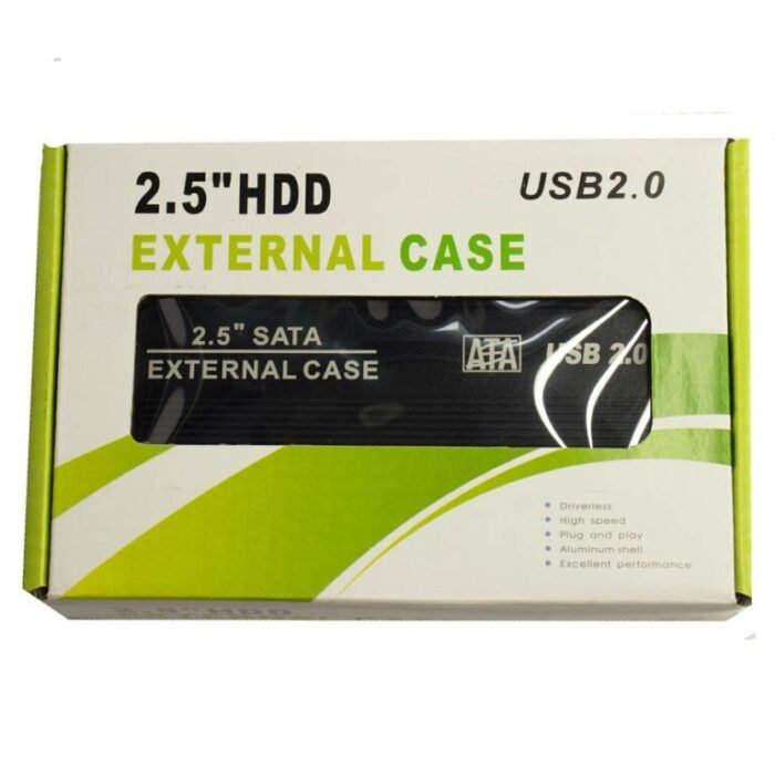 CASE 2.5″ USB2.0 ALUMINIO TORNILLO - Imagen 2