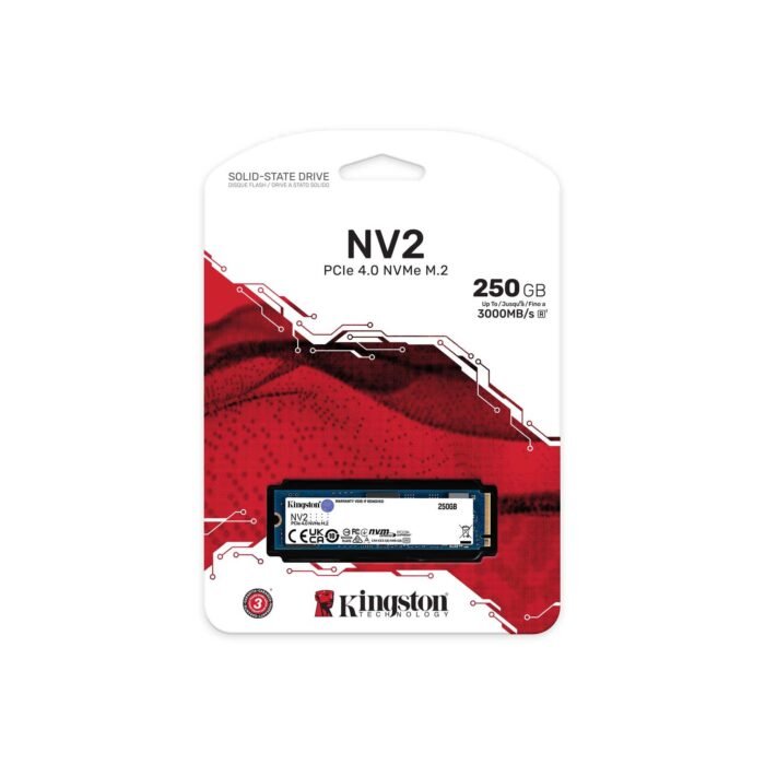 solido Kingston NV2 NVMe PCIe 4.0 250GB