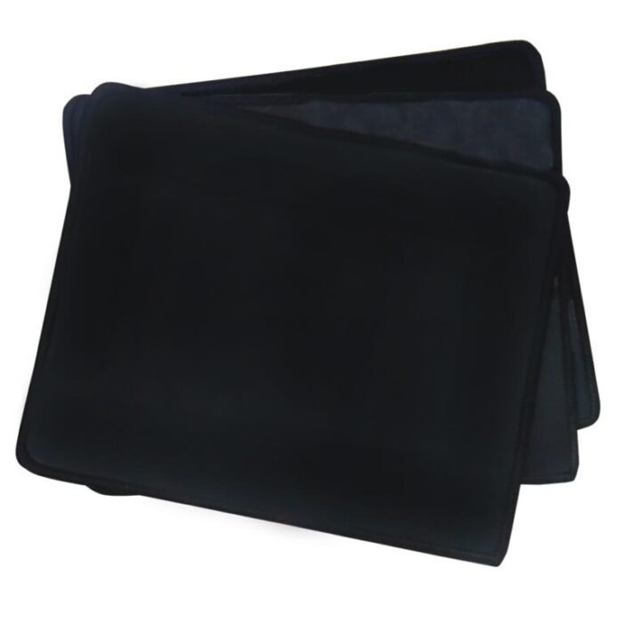PAD MOUSE NEGRO 18 x 22 CM