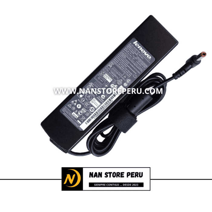 CARGADOR LENOVO 20V 3.25A 65W 5.5*2.5 PUNTA MARRON