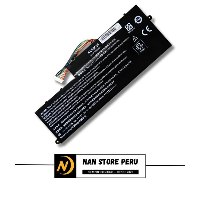 BATERIA COMPATIBLE ACER V5-122P 6 CEL AC13C34