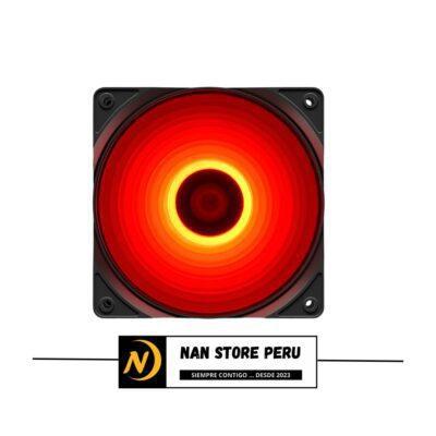 COOLER DEED COOL X FAN 120 L/R/COOLER PARA CASE ROJO