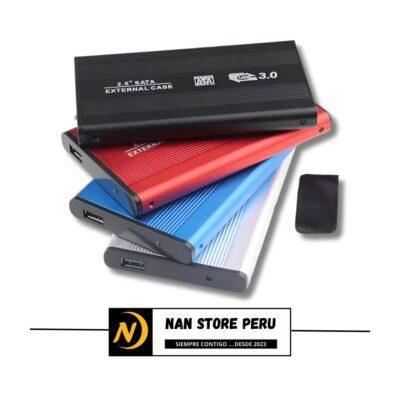 CASE EXTERNO DISCO SATA USB A USB 3.0 A TORNILLO