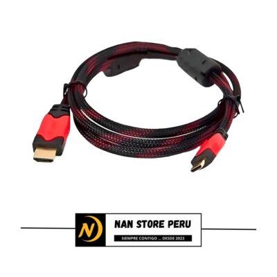CABLE HDMI A HDMI 1.5 MT EMALLADO