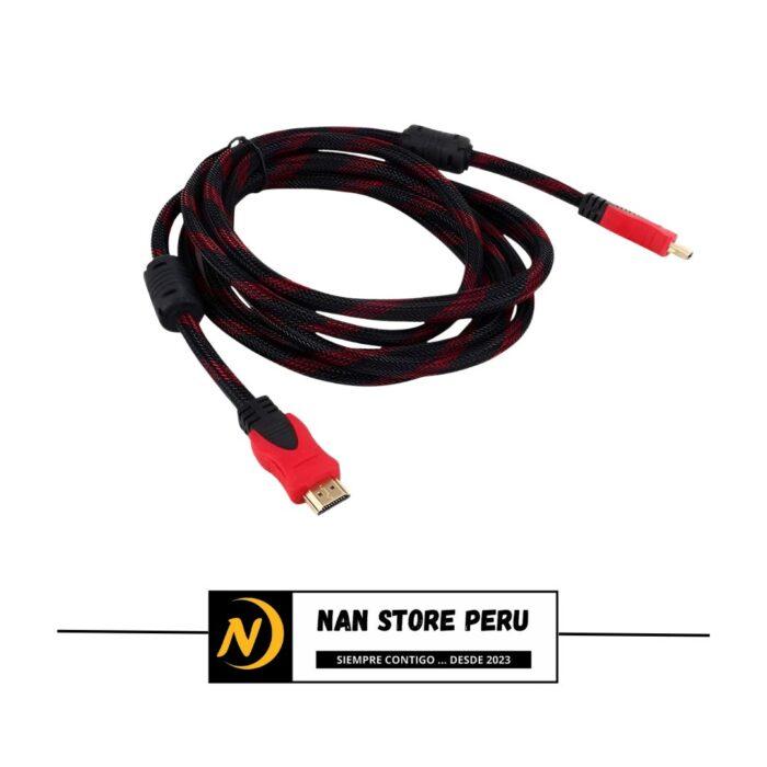 CABLE HDMI A HDMI 1.8 MT EMALLADO