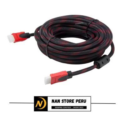 CABLE HDMI A HDMI 10 MT ENMALLADO
