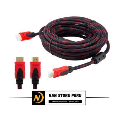 CABLE HDMI A HDMI 15 MT ENMALLADO