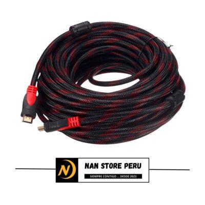 CABLE HDMI A HDMI 20 MT ENMALLADO
