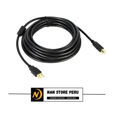 CABLE IMPRESORA 5MT