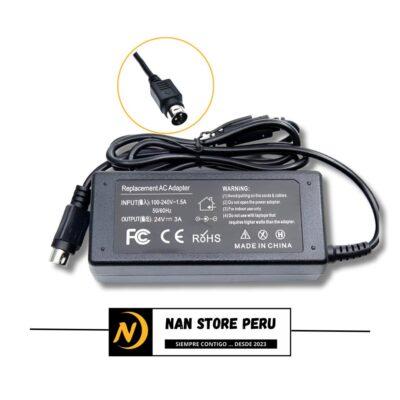 CARGADOR IMPRESORA TERMICA 24V 3A 3 PINES