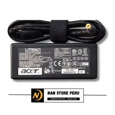 CARGADOR COMPATIBLE ACER 19V 3.42 A PUNTA AMARILLA