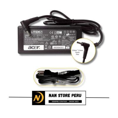 CARGADOR COMPATIBLE ACER 19V 3.42A 3.0*1.1 P.FINA