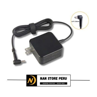 CARGADOR COMPATIBLE ASUS 19V 2.37A 45W 4.0*1.35 P. DELGADA CUADRADO