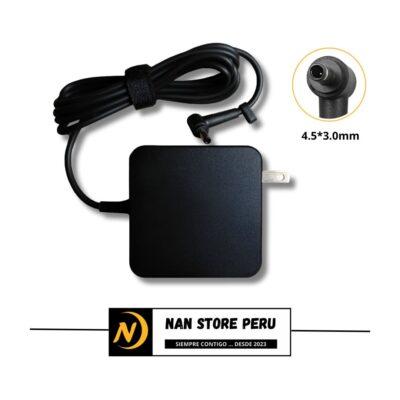 CARGADOR COMPATIBLE ASUS 19V 3.42A 65W 4.5*3.0 P. PIN CENTRAL CUADRADO
