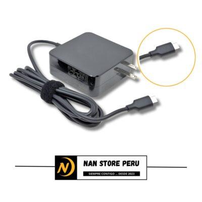 CARGADOR COMPATIBLE ASUS 5V 2A/12V 3A/15V 2A/20V 3A/20V 3.25A 65W TIPO C CUADRADO