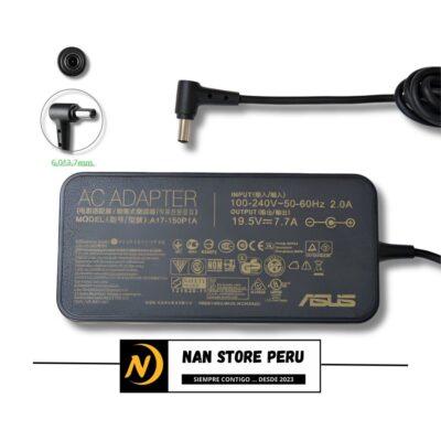 CARGADOR COMPATIBLE ASUS 19V 7.7A 6.0*3.7
