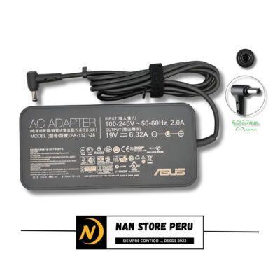 CARGADOR COMPATIBLE ASUS 19V 6.32A 120W 6.0*3.7 PUNTA AGUJA - PEQ