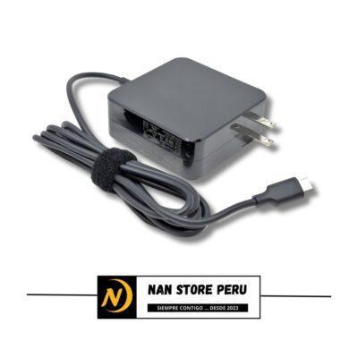 CARGADOR COMPATIBLE DELL 5V 2A / 12V 3A / 15V 3A / 20V 2A / 20V 4.5A 90W TIPO C CUADRADO