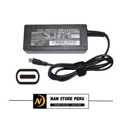 CARGADOR COMPATIBLE HP TIPO C 65W