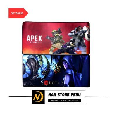 PAD MOUSE GAMER GRANDE 30X80 CON DISEÑOS