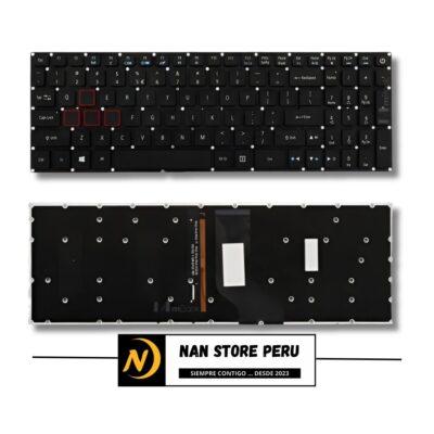 TECLADO ACER VX5-591G SP NEGRO ILUMINADO SP