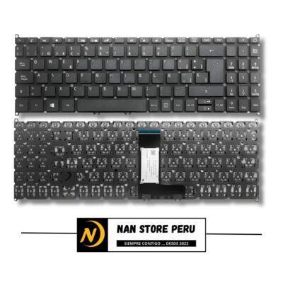 TECLADO ACER A515-54/ N18c1 CON BOTON ON SP 3 FILAS