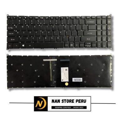 TECLADO ACER 5 A515-54 A515-54-36HG A515-54-513C A515-54-5615 N18Q13 Luz de fondo