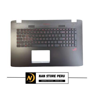 TECLADO ASUS GL752V CON TOPCASE Y RETROILUMINADO SP