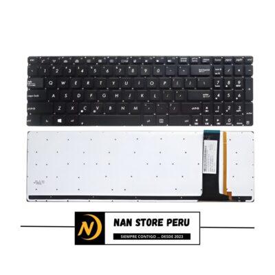 TECLADO ASUS N56JN ILUMINADO ENTER RECTO