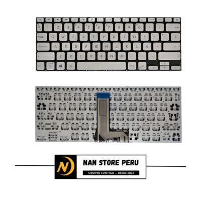 TECLADO ASUS X412D PLATA