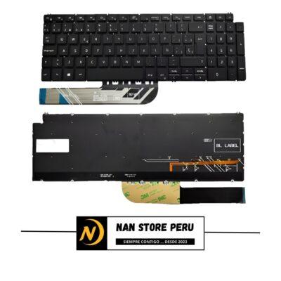 TECLADO DELL 3525, 3520, 5510, 5515 SP NEGRO / ILUMINADO