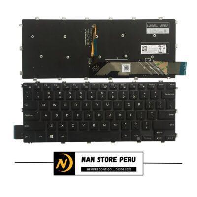 TECLADO DELL Latitude 3400 3310 3390 13-7386 7586 P92G P91G ILUMINADO