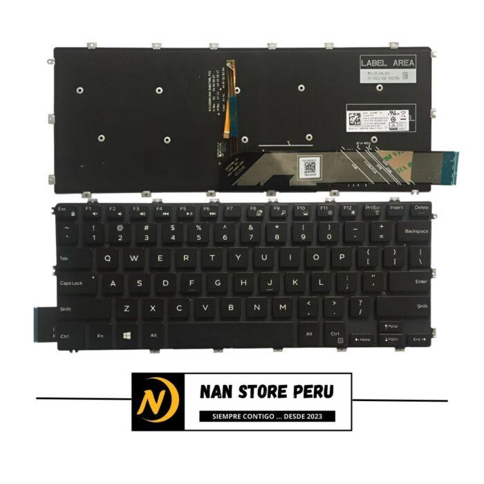 TECLADO DELL Latitude 3400 3310 3390 13-7386 7586 P92G P91G ILUMINADO
