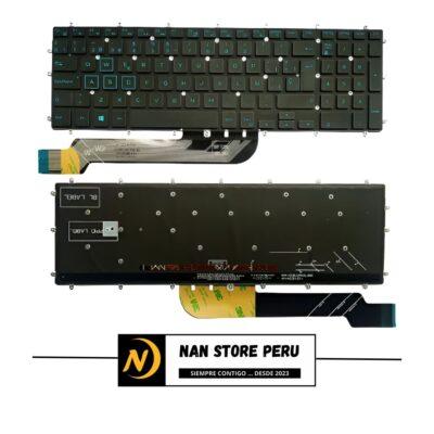 TECLADO DELL G3-3579 G3-3779 G5-5587 G7-7588 TECLAS CELESTE