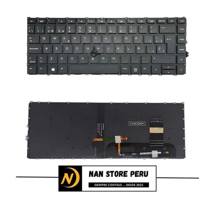TECLADO HP ELITEBOOK 840 G7- G8 745 ILUMINADO