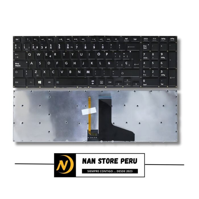 TECLADO TOSHIBA P55-A / P50-B /P55T/C55T ILUMINADO SP
