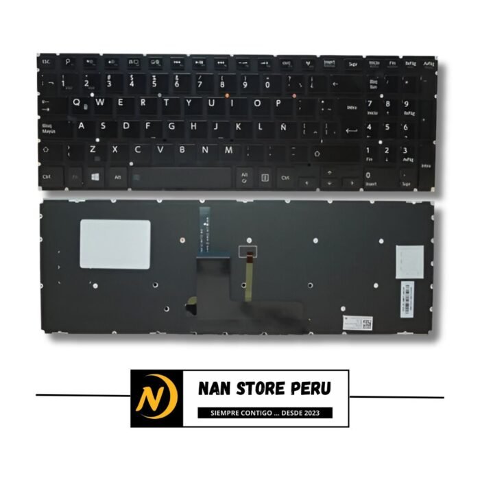 TECLADO TOSHIBA L55-B ILUMINADO ENTER BOTA SP