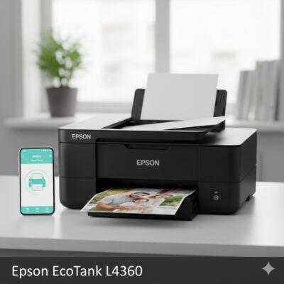 Epson EcoTank L4360 Impresora Multifuncional a Color Wi-Fi y Dúplex