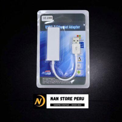 ADAPTADOR USB A RJ45 LAN -INTERNET 2.0 BLISTER AZUL