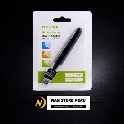 ADAPTADOR USB WIFI PIX-LINK UW105 MEDIANO 300MPBS