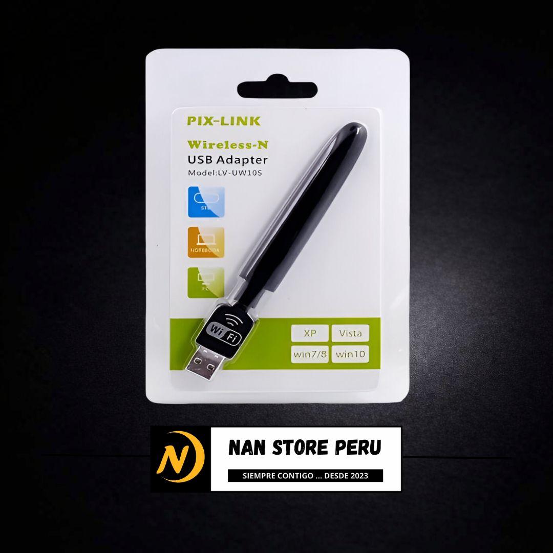 ADAPTADOR USB WIFI PIX-LINK UW105 MEDIANO 300MPBS