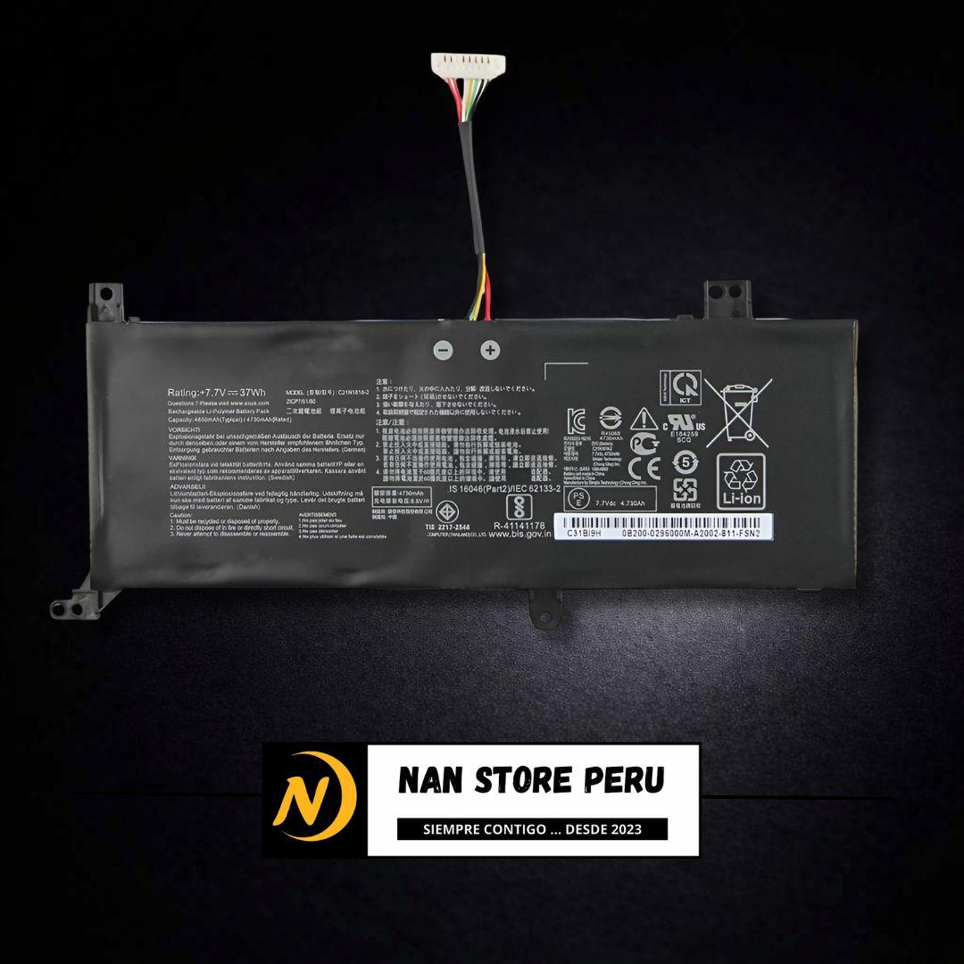 BATERIA COMPATIBLE ASUS F412DA X412FA C21N1818 TYPE A