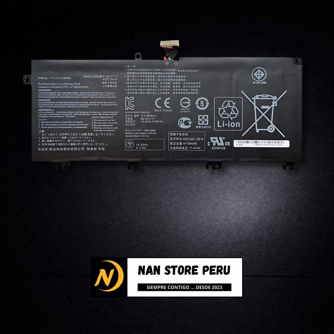 BATERIA COMPATIBLE ASUS ROG STRIX GL503VM B41N1711