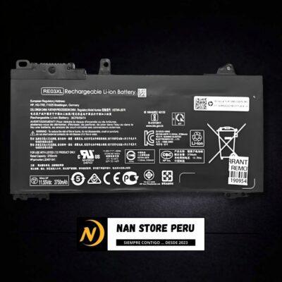 BATERIA COMPATIBLE HP RE03XL