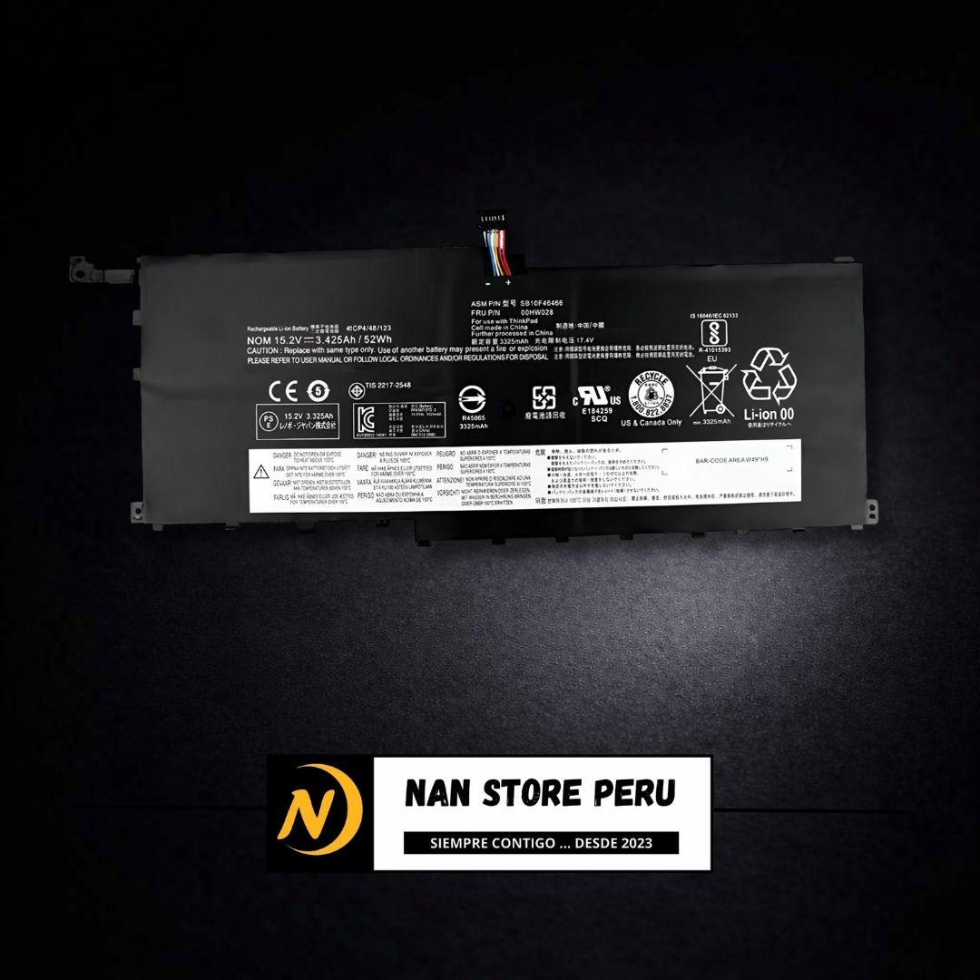 BATERIA COMPATIBLE LENOVO X1 Carbon/ SB10F46467/ 00HW028
