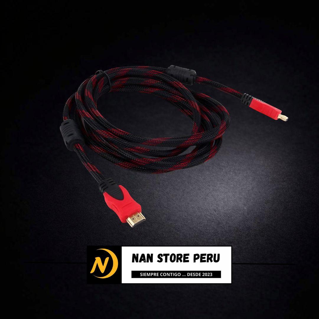 CABLE HDMI A HDMI 1.8 MT EMALLADO
