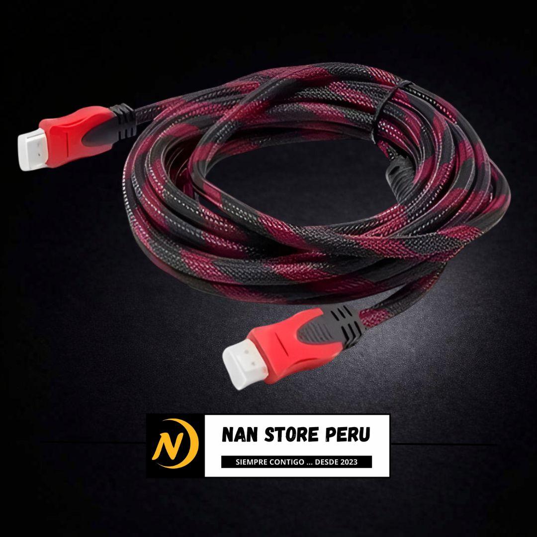 CABLE HDMI A HDMI 5 MT ENMALLADO