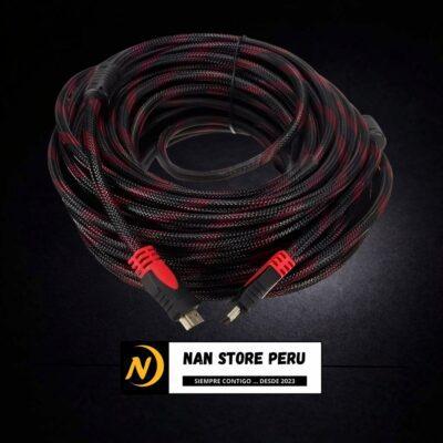 CABLE HDMI A HDMI 30 MT ENMALLADO