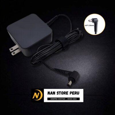 CARGADOR COMPATIBLE ASUS 19V 3.42A 65W 4.0*1.35 P. DELGADA CUADRADO